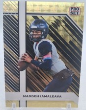 Marketplace image: Madden Iamaleava 2024 Pro Set Super Fractor Prismatic Gold #1/1 One Of One