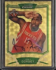 Marketplace image: 2008-09 Bowman Chrome #174 Superfractor Joey Dorsey ROOKIE CARD RC AUTO 1/1