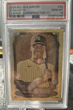 Marketplace image: 2024 Topps Allen & Ginter Juan Soto Chrome Superfractor 1/1 PSA 10 Gem Mint...
