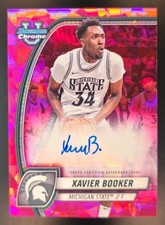 Marketplace image: 2024 Bowman Chrome University Xavier Booker #83 Prospect Auto Superfractor 1/1