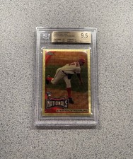 Marketplace image: 2010 Topps Chrome #212 Stephen Strasburg Superfractor Rookie 1/1 BGS 9.5 RARE