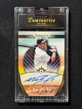 Marketplace image: 2024 Topps Luminaries Hit Kings Auto #1/1 Nomar Garciaparra Encased SuperFractor
