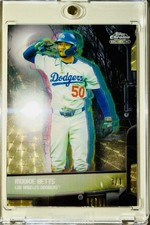 Marketplace image: Topps 2026 Chrome Black Baseball Nocturnal Mookie Betts SUPERFRACTOR 1/1 NOC-17