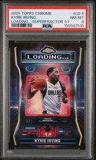 Marketplace image: 2025 Topps Chrome Kyrie Irving Loading Superfractor 1/1