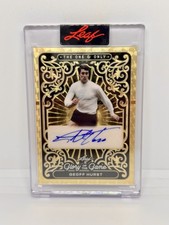 Marketplace image: GEOFF HURST 2025 Leaf Glory Of The Game One And Only Superfractor Auto 1/1