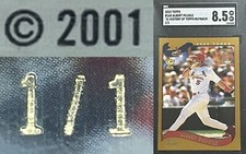 Marketplace image: © 2001 Topps 1/1 Albert Pujols Superfractor SGC 8.5 Uncirculated Polanco Back