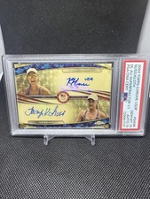 Marketplace image: 2024 Topps Chrome Kristen Nuss Taryn Kloth Superfractor Rookie 1/1 PSA 10 Auto