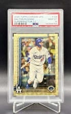 Marketplace image: 2025 Dalton Rushing Topps Chrome Superfractor Rookie RC 1/1 PSA 10