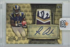 Marketplace image: 2013 Bowman Sterling TAVON AUSTIN Superfractor Rookie Patch Auto RPA #'d 1/1 LH
