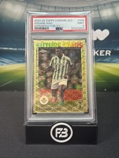 Marketplace image: 2024 Topps Chrome Uefa Club Competion 1/1 Superfractor #188 Assane Diao PSA 9