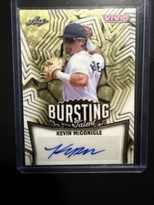 Marketplace image: 2025 Leaf Vivid Kevin McGonigle 1/1 SUPERFRACTOR Auto. Detroit Tigers