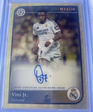 Marketplace image: 🔥 2024-25 Topps Merlin VINICIUS JR Auto SUPERFRACTOR 1/1 Real Madrid🔥
