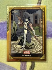 Marketplace image: Superfractor 1/1 2025 Topps Chrome Deadpool Comic Book Gold #CB-24 Zenpool