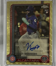 Marketplace image: 2025 Topps Chrome Kevin Alcántara RC DEBUT-SUPERFRACTOR- AUTO HOLY GRAIL 1/1🔥