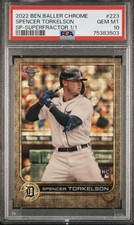 Marketplace image: 2022 Topps Chrome Ben Baller Spencer Torkelson Rookie Sp-Superfractor 1/1