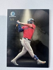 Marketplace image: 2025 Bowman Chrome Roman Anthony Spotlights Refractor SuperFractor BWS-1 1/1