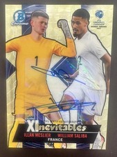 Marketplace image: 2022 Bowman Chrome U21 William Saliba &Meslier Dual Auto Superfractor 1/1 France
