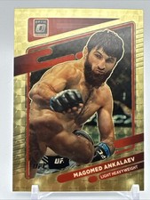 Marketplace image: Magomed Ankalaev 2022 Optic Gold Superfractor 1/1 UFC- 4380