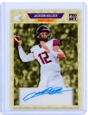 Marketplace image: 2024 Leaf Collective JACKSON KOLLOCK RC Gold Superfractor AUTO Autograph 1/1