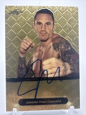 Marketplace image: Jason Macdonald 2011 Leaf Metal Superfractor 1/1 UFC- 5162