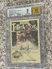 Marketplace image: 2024 Topps Finest UFC Intimidators SuperFractor SEAN O'MALLEY 1/1  BGS 9/10 Auto