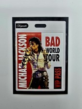 Marketplace image: 2026 Keepsake - Michael Jackson - Bad World Tour  #114 Black Superfractor 1/1