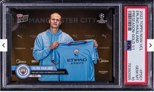 Marketplace image: 2022-23 Topps Now UCL Gold - Preseason Erling Haaland #PS01 Superfractor 1/1