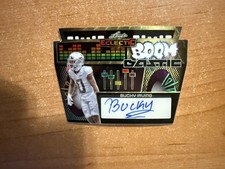 Marketplace image: 2024 Leaf Eclectic - Bucky Irving - Boombastic Superfractor Die-Cut Auto #d 1/1