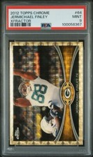 Marketplace image: 2012 TOPPS CHROME Superfractor Jermichael FINLEY #64 1/1 One Of One PSA 9