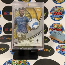 Marketplace image: 2023-24 Topps UEFA Bernardo Silva Match Worn Patch Superfractor Foilfractor Card
