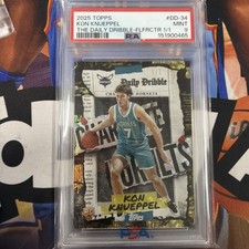Marketplace image: Kon Knueppel RC - 2025-26 Topps The Daily Dribble SuperFractor 1/1- PSA NM-MT 9