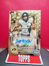 Marketplace image: 2025 Topps Bowman Chrome🔥1st🔥Dallan Hayden🔥Auto Superfractor 1/1🔥THREE KINGS