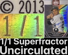 Marketplace image: © 2013 1/1 Auto Nolan Arenado Superfractor Bowman Chrome Platinum UncirculatedRC