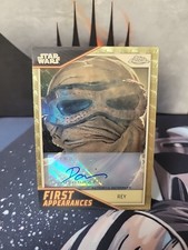 Marketplace image: 1/1 Daisy Ridley Rey First Appearance Auto Superfractor 2023 Topps Chrome FA-12