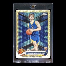 Marketplace image: 2023-24 Topps Chrome - Brandin Podziemski #190 Superfractor 1/1 RC