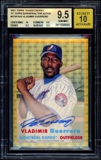 Marketplace image: 2021 Topps Transcendent Vladimir Guerrero '57 Superfractor Autograph 1/1 BGS 9.5