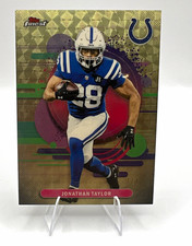 Marketplace image: 2025 Topps Finest Jonathan Taylor Gold Superfractor 1/1 Colts SSP One of One
