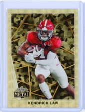 Marketplace image: 2024 Leaf Collective KENDRICK LAW Metal Superfractor Rookie RC Prizm 1/1