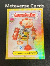 Marketplace image: 2025 Topps Garbage Pail Kids 40th Anniv. 91b Second Hand Rose 1/1 SuperFractor
