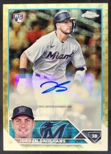 Marketplace image: 2023 Topps Chrome 1/1 Superfractor Jordan Groshans RC Auto Autograph - Marlins