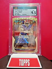 Marketplace image: 2022 Topps Bowman Chrome🔥1st🔥Trevor Etienne🔥Auto🔥SUPERFRACTOR🔥1/1