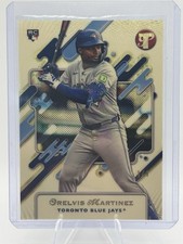 Marketplace image: 2025 Topps Pristine - Orelvis Martinez #76 SuperFractor 1/1  (RC) - Blue Jays⭐️