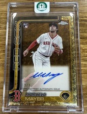 Marketplace image: 2025 TOPPS GILDED COLLECTION MARCELO MAYER Superfractor  AUTO 1/1