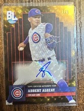 Marketplace image: 2024 Topps Big League Adbert Alzolay 1/1 SuperFractor AUTO NAME MISSPELLED ERROR