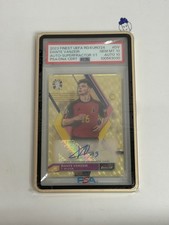 Marketplace image: 2023 Finest UEFA RD/EURO'24 #BCA-DV Dante Vanzeir Auto Superfractor 1/1 PSA 10