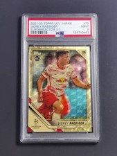 Marketplace image: 2021-22 Topps UCL Japan RC Sidney Raebiger superfractor 1/1 PSA9