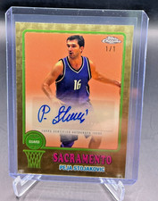 Marketplace image: 2024/25 Topps Chrome PEJA STOJAKOVIC Superfractor 1/1 AUTO Kings