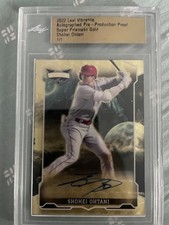 Marketplace image: 2022 Leaf vibrance Shohei Ohtani Super Fractor 1/1 product chase