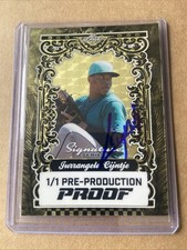 Marketplace image: Signed 2025 Leaf Signature Series Superfractor Proof Jurrangelo Cijntje 1/1