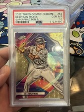 Marketplace image: 2022 Topps chrome Cosmic Chrome Ke'Bryan Hayes Prospects SuperFractor 1/1! #52